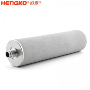 多孔316L不銹鋼過(guò)濾器_定制高精度燒結(jié)濾芯