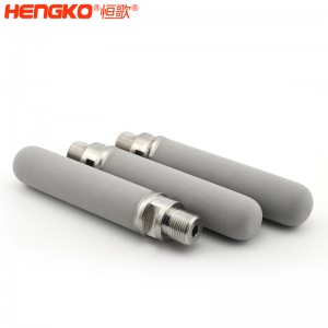 316L燒結(jié)不銹鋼濾芯_微米孔隙工業(yè)機(jī)外螺紋不銹鋼濾芯過(guò)濾筒