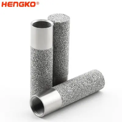燒結(jié)多孔金屬不銹鋼傳感器外殼，用于工業(yè)溫度和濕度變送器